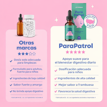 Limpieza Digestiva Líquida Natural para Niños – Apoyo Suave para el Bienestar Intestinal