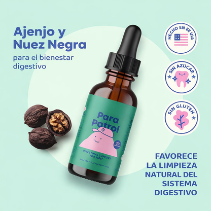 Limpieza Digestiva Líquida Natural para Niños – Apoyo Suave para el Bienestar Intestinal